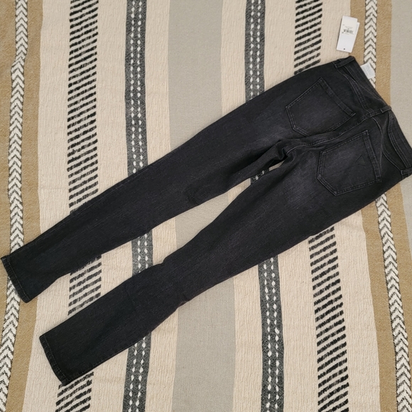 Guess 1981 Chevron Skinny Black Ash Denim 28 - Picture 6 of 9